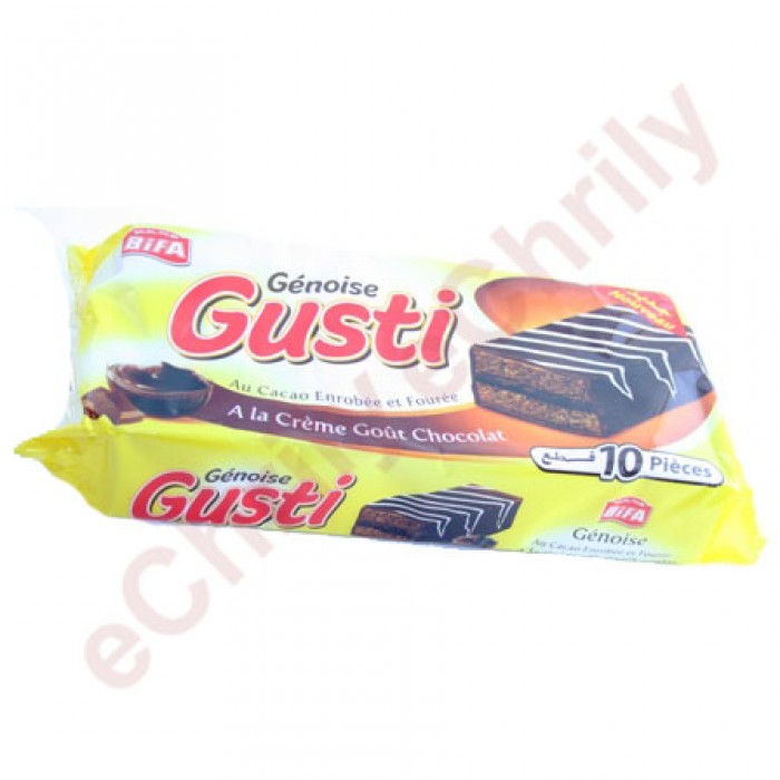 GESNOISE GUSTI A LA CREME GOUT CHOCOLAT 10 PICES